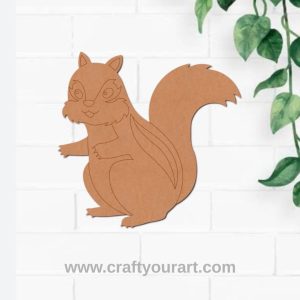 Squirrel Pre Marked MDF Design 4