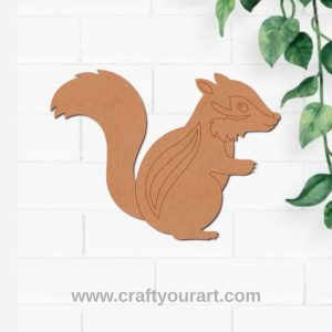Squirrel Pre Marked MDF Design 5
