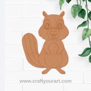 Squirrel Pre Marked MDF Design 8