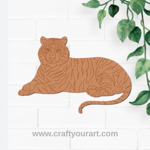 Tiger Pre Marked MDF Design 9