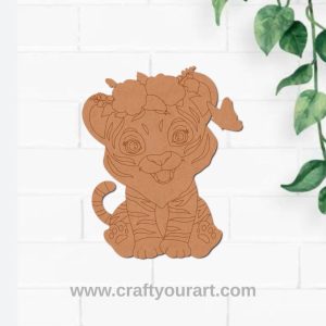 Tiger Pre Marked MDF Design 1