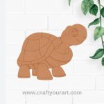 Tortoise Pre Marked MDF Design 3