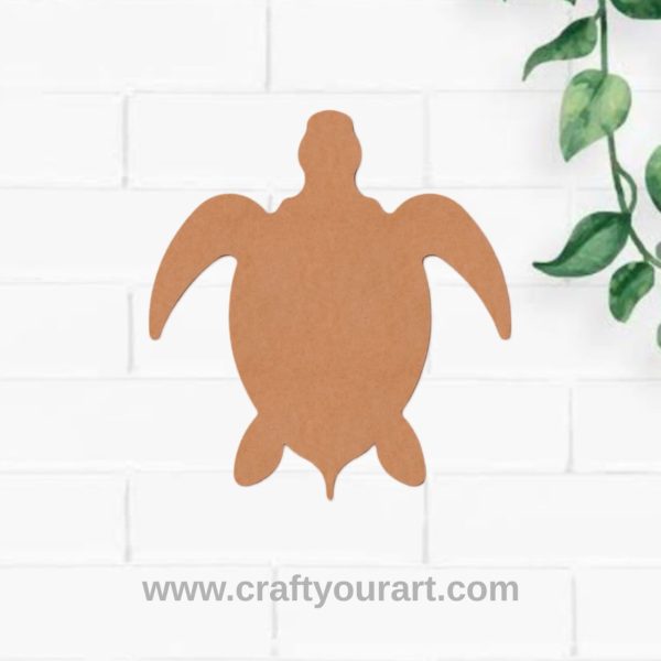 Turtle Cutout MDF Design 1