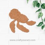 Turtle Pre Marked MDF Design 3