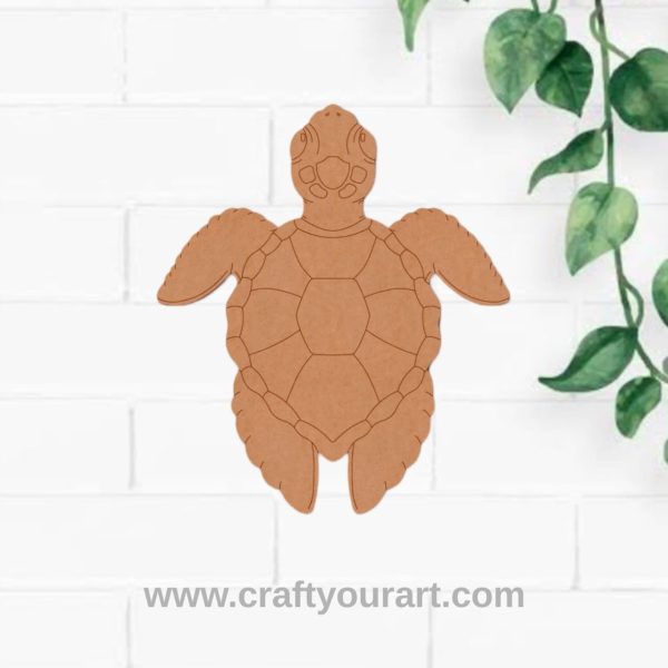 Turtle Pre Marked MDF Design 4
