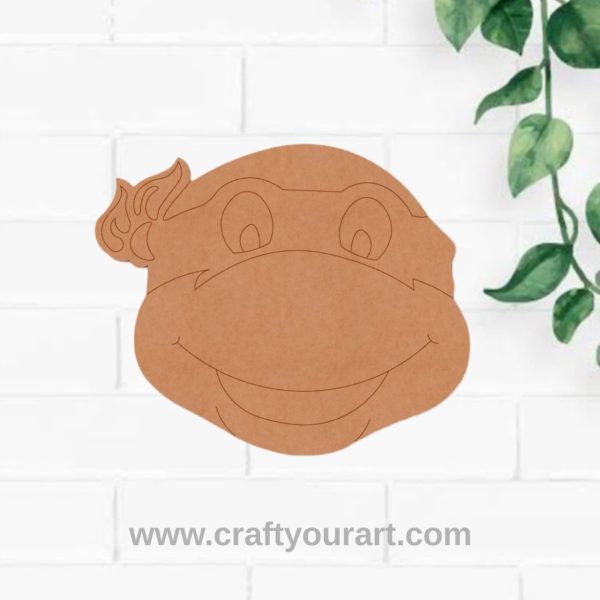 Ninja Turtle Pre Marked MDF Design 1