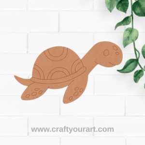 Turtle Pre Marked MDF Design 1
