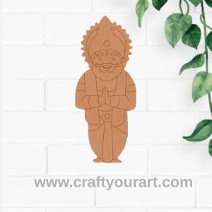 King Dashrath Pre Marked MDF Design 2