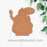King Mahabali Pre Marked MDF Design 1
