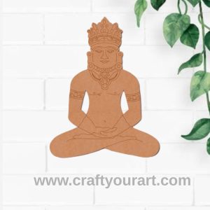 Jain Tirthankara Pre Marked MDF Design 1