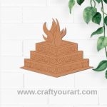 Havan Kund Pre Marked MDF Design 1