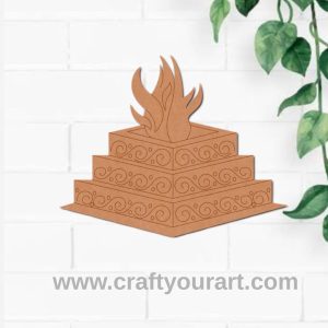 Havan Kund Pre Marked MDF Design 1