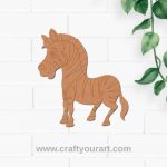 Zebra Pre Marked MDF Design 5