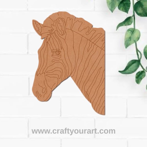 Zebra Pre Marked MDF Design 1