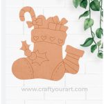 Christmas X-mas Stocking Pre Marked Design 2