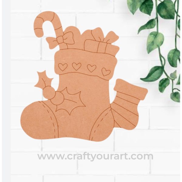 Christmas X-mas Stocking Pre Marked Design 2