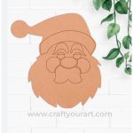 Santa Clause Face Pre Marked Design 1