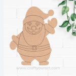 Santa Claus Pre Marked Design 1