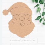 Santa Clause Face Pre Marked Design 2