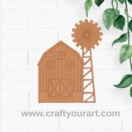 Barn Pre Marked MDF Design 1