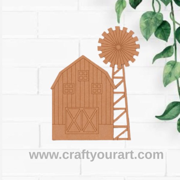 Barn Pre Marked MDF Design 1
