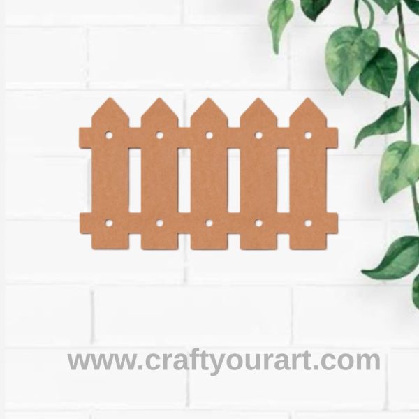 Fence Cutout MDF Design 1