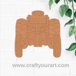 Tractor Pre Marked MDF Design 2