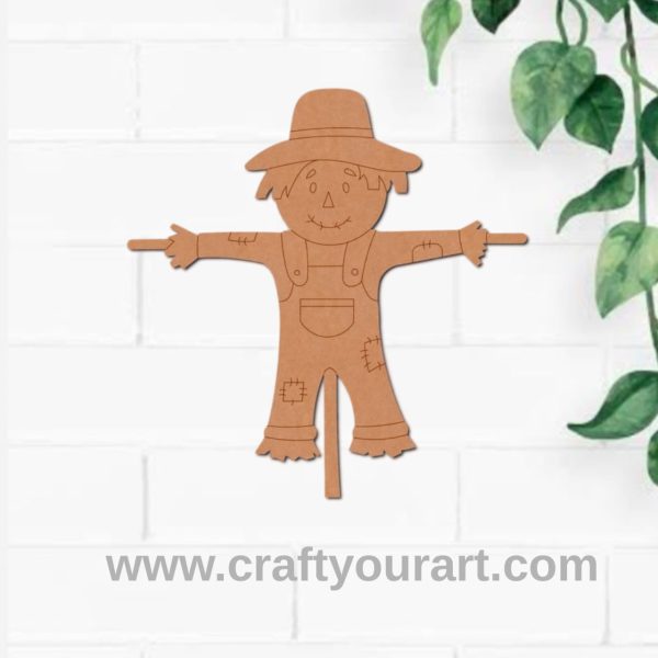 Scarecrow Pre Marked MDF Design 1