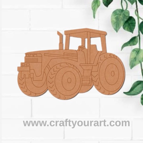 Tractor Pre Marked MDF Design 4