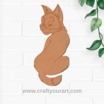 Caracal Wild Cat Pre Marked MDF Design 3