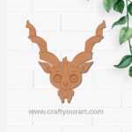 Markhor Wild Goat Pre Marked MDF Design 1