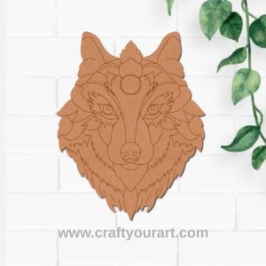 Wolf Pre Marked MDF Design 1