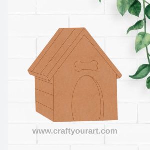 Dog House Pre Marked MDF Design 1