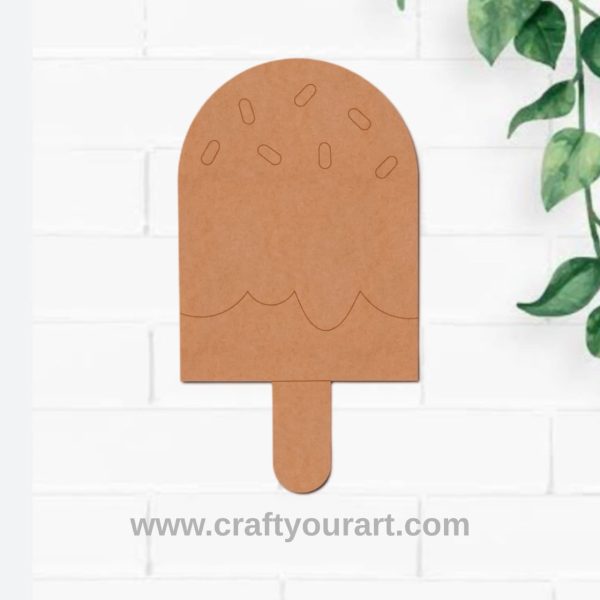 Ice Cream Pre Marked MDF Design 6