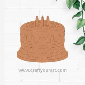 Cake Pre Marked MDF Design 2