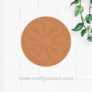 Orange Pre Marked MDF Design 1
