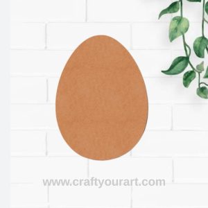 Egg Cutout MDF Design 1