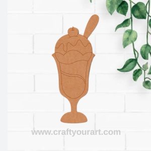 Ice Cream Pre Marked MDF Design 10