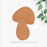 Mushroom Pre Marked MDF Design 4