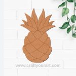Pineapple Pre Marked MDF Design 4