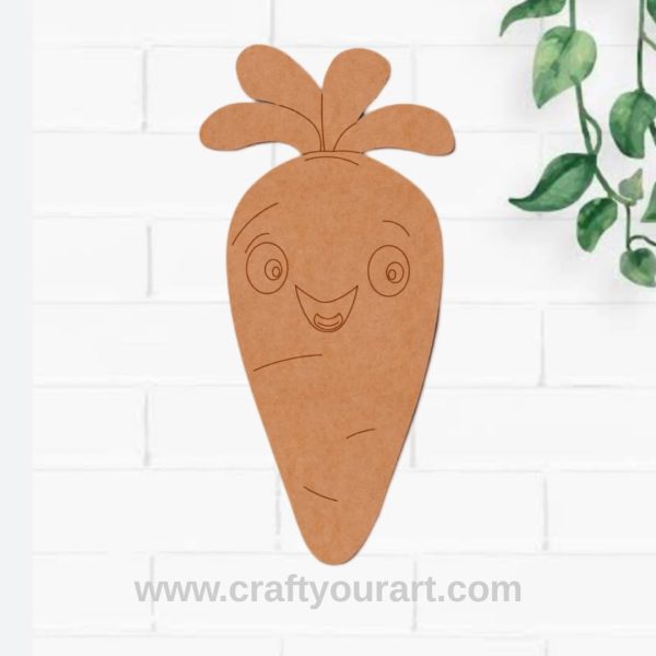 Carrot Pre Marked MDF Design 2