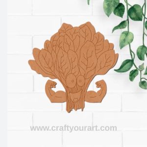 Spinach Pre Marked MDF Design 2