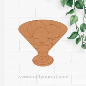 Gulab Jamun Dessert Pre Marked MDF Design 1