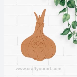 Garlic Pre Marked MDF Design 2