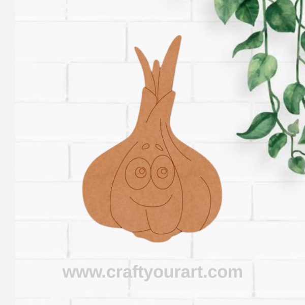 Garlic Pre Marked MDF Design 2