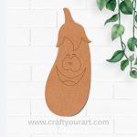 Eggplant Pre Marked MDF Design 2