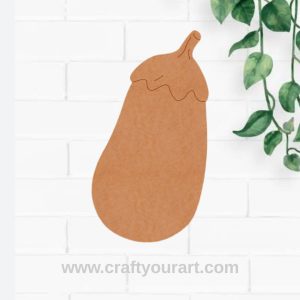 Eggplant Pre Marked MDF Design 1