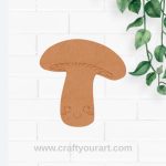 Mushroom Pre Marked MDF Design 3