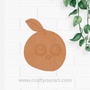 Orange Pre Marked MDF Design 3