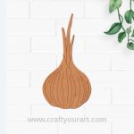 Garlic Pre Marked MDF Design 3
